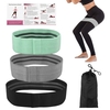 3 PCS Exercise Resistance Loop Bands mit Aufbewahrungstasche Elastic Booty Band Set für Yoga Home Gym Training