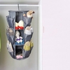 3 Schichten 24 Fächer Klappbar Speichertasche Multifunktional 3-Schicht Hängen Schrank Karussell Organizer für Kosmetik Schmuck Zubehöre