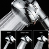 3 Sprüheinstellungen Duschkopf mit EIN / AUS-Pausenschalter Wassersparender Hochdruck-Handbrausekopf G1 / 2 Einstellbarer Badezimmer-Duschkopf Bad-Handbrausekopfwechsel