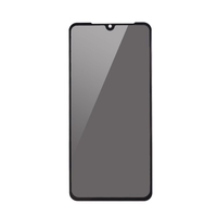 3 Stück Displayschutzfolie Peeping Privacy 2.5D gekrümmte gehärtete Glasfolie ultradünne hohe Transparenz Anti-Schmutz bruchsicher Anti-Scratch-Schutz Telefon Schutzfolie für Xiaomi