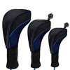 3 Stück Golfschlägerabdeckungen Driver Fairway Woods Schlägerhauben Golfzubehör
