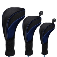 3 Stück Golfschlägerabdeckungen Driver Fairway Woods Schlägerhauben Golfzubehör