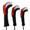 3 Stück Golfschlägerabdeckungen Driver Fairway Woods Schlägerhauben Golfzubehör
