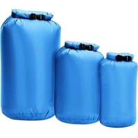3 Stück wasserdichter Packsack Roll Top Dry Sack zum Kajakfahren Boot Angeln Schwimmen
