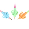 3 Stück Zwei-Finger-Silikonstiftgriffe Stifthalter Ergonomische Schreibhilfe Haltungskorrektur-Tool für Kinder im Vorschulalter
