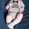 3 Stücke Baby Strampler Nette Wörter Druck Baumwolle Kurzarm Body Unisex Neugeborenes Baby Kleidung 3-6Month