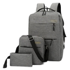 3 stücke Rucksack Combo Set Laptop Rucksack Wasserdicht Business Reisetasche mit USB Lade Port College Schule Computer Rucksack Reise casual Wandern Daypack 16 Zoll Computer