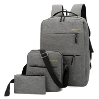 3 stücke Rucksack Combo Set Laptop Rucksack Wasserdicht Business Reisetasche mit USB Lade Port College Schule Computer Rucksack Reise casual Wandern Daypack 16 Zoll Computer