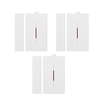 3 STÜCKE SONOFF DW1 Sensor 433 Mhz Tür Fenster Alarm Sensor Wireless Automation Diebstahlwarnanlage Kompatibel Mit RF Brücke Für Smart Home Security Alarm System