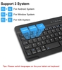 3-System-Schalter Mehrsprachiger Universal-Laptop Ipad BT Tastatur Mausanzug （Der englische Anzug）