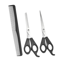 3 Teile / satz Haar Schneiden Effilierschere Set Haarschere Haar Kamm Set Professionelle Friseurschere Mit Haar Kamm