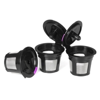 3 teile / satz Wiederverwendbare K-tasse Kaffee Kapsel für Keurig 2, 0 & 1, 0 Brewers Nachfüllbare Kaffeefilter