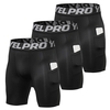 3 teile/satz Männer Compression Shorts mit Tasche Quick Dry Short
