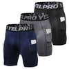 3 teile/satz Männer Compression Shorts mit Tasche Quick Dry Short