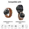 3-teilige Smartwatch-Displayschutzfolie aus gehärtetem Glas mit Tüchern Kompatibel mit HUAWEI WATCH GT 2 / HONOR MagicWatch 2 46 mm