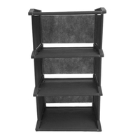 3 Tier Cubes Aufbewahrungsorganisator Multifunktionales Lagerregal für Bücher Schuhe Spielzeug Grünpflanzen Dekoration Schlafzimmer Arbeitszimmer Wohnzimmer