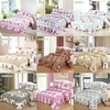 3 x Bettwäsche Set 230 * 260 CM Blume gedruckt Muster Polyester Faser Patchwork Quilt Kuschel Kissen Fällen Bettwäsche Heimtextilien