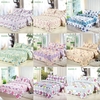 3 x Bettwäsche Set 230 * 260 CM lila Rose Blume gedruckt Muster Polyester Faser Patchwork Quilt Kuschel Kissen Fällen Bettwäsche Heimtextilien