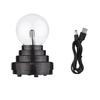 3 Zoll Plasma Ball Lampe Licht Berührungsempfindlicher Nebel Donner Blitz Elektrischer Globus Wissenschaft Pädagogisches Geschenk für Kinder Studenten Jugendliche Erwachsene Partys Zuhause Schlafzimmer Dekoration