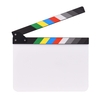 30 * 24 cm / 12 * 9 Zoll Acryl-Filmschindel Movie Directors Clapper Board