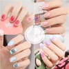 30 Blatt Nagel Kunst Sticker 3D verschidenen Farben Blumenmuster Nail Art Sticker AufkleberAbziehbilder Manicure Schöne Mode Accessoires Dekorationschwarz + weiß