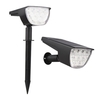 30 LEDs Solarbetriebene Wandleuchte Rasenlampe Outdoor Wasserdichte Gartenlampe Nachtlicht