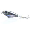 3.0in / 0.2oz Topwater Soft Rotating Fishing Lure Bionic Hard Bait mit Drilling Lebensechte Kunstköder Floating Crankbait für Barsch Hecht Salzwasser Süßwasser