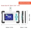 3, 2 Zoll TFT-Vollfarbdisplay Kohlendioxid-Detektor Tragbarer CO2-Tester