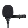 3, 5-mm-Aufnahmemikrofon Ansteckmikrofon für iOS-Android- / Windows-Handys Clip-Podcast Geräuschloses Mikrofon für Blogger mit 3, 0-m-Kabel 3, 5-mm-Audioadapter 4-polig bis 3-polig