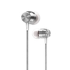 3, 5-mm-Kabel-Kopfhörer In-Ear-Stereo-Musik-Headset Smartphone-Kopfhörer Metall-Ohrhörer Freisprecheinrichtung mit Mikrofon Inline-Steuerung