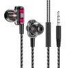 3, 5-mm-kabelgebundene Ohrhörer mit Geräuschisolierung Tragbar im Ohrkopfhörer-Sport-Headset Kompatibel mit MP3-Playern für iOS-Android-Smartphones