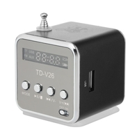 3, 5 mm kabelgebundener Mini-Lautsprecher,  tragbarer MP3-Player,  FM-Radio,  Musikverstärker