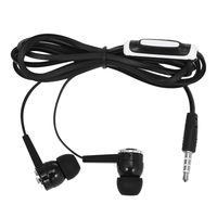 3, 5 mm verdrahtete Kopfhörer In-Ear Headset Stereo Musik Smartphone Kopfhörer Hörer Freisprecheinrichtung mit Mikrofon