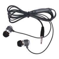 3, 5 mm verdrahtete Kopfhörer In-Ear Headset Stereo Musik Smartphone Kopfhörer Hörer Freisprecheinrichtung mit Mikrofon