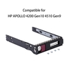 3, 5-Zoll-Festplattenhalter HDD Caddy für HP APOLLO 4200 Gen10 4510 Gen9