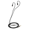 3.5mm verdrahtet Kopfhörer Kabel abnehmbarer Ersatz Kopfhörer Schnur MMCX Stecker für Shure SE215 SE315 SE425 SE535 SE846 UE900 Kopfhörer schwarz