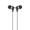 3.5mm verdrahtete Kopfhörer In-Ear Stereo Musik Headsets Line Control Kopfhörer Freisprechen mit Mikrofon Schwarz für 3, 5 mm Audio Geräte