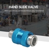 3/8-Zoll-Handschieberventil Pneumatisches Durchflussregelventil Manuelles Aluminiumlegierungsventil