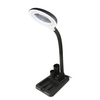 AC110V 6W 40 LEDs 5X / 10X Lupenglas-Schreibtischlampe mit Gadget-Speicherdesign