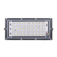 AC110V Tragbare 50W Energiesparende Außenprojekt-Lichtlampe Leichte großflächige Beleuchtung Aluminiumrand 6500K Cool White Floodlight