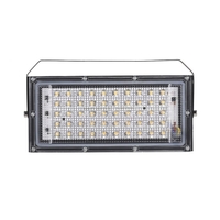 AC110V Tragbare 50W Energiesparende Außenprojekt-Lichtlampe Leichte großflächige Beleuchtung Aluminiumrand 6500K Cool White Floodlight