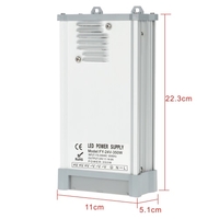AC170-250V,  DC24V 350W 15A LED Treiber Adapter Transformator-Ausschalter für LED-Streifen Billboard