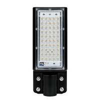 AC180-240V 50W 50LEDs Straßenlaterne mit Montagehalterung Kabelverbindung Straßenlaterne IP65 Wasserdicht Outdoor Sichere LED Flutlicht für Hof Garten Spielplatz