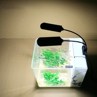 AC220V 15W 36 LEDs Dual-End-Aquariumlicht-Fischglas-Lampe