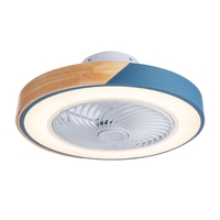AC220V Deckenventilator mit Beleuchtung mit Fernbedienung Telefon APP-Steuerung Deckenventilator Lampe 3-Farben Licht Stufenloses Dimmen 3-Gang Wind Deckenlampe für Schlafzimmer Wohnzimmer Esszimmer