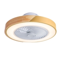 AC220V Deckenventilator mit Beleuchtung mit Fernbedienung Telefon APP-Steuerung Deckenventilator Lampe 3-Farben Licht Stufenloses Dimmen 3-Gang Wind Deckenlampe für Schlafzimmer Wohnzimmer Esszimmer