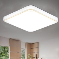 AC220V Square LED Deckenleuchte Weiße Farbe Küche Balkon Veranda Moderne Panel Leuchte