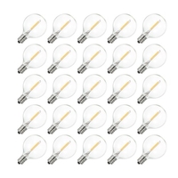 AC230V Globe LED G40 Glühbirne 25er Pack E12 Sockel Fassung