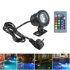 AC85-265V 10W RGB Unterwasserlicht Tauchlampe mit Fernbedienung