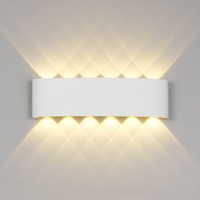 AC85-265V 12W 12 Glühbirne Wandleuchte Schranklampe IP65 Wasserbeständigkeit für Korridor Kleiderschrank Schrank Schrank